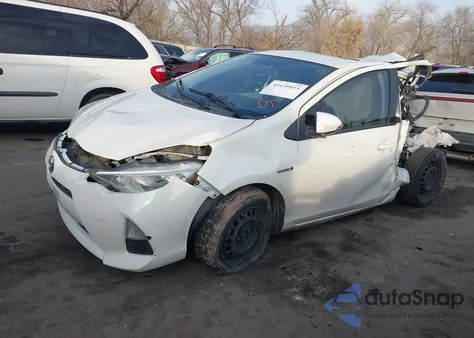 2012 Toyota Prius C Two z USA, uszkodzony, nr VIN JTDKDTB31C1028118